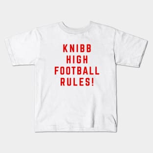 Knibb High Football Rules! Kids T-Shirt